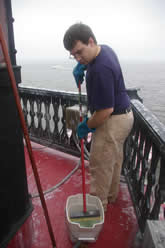 Will cleaning decks.